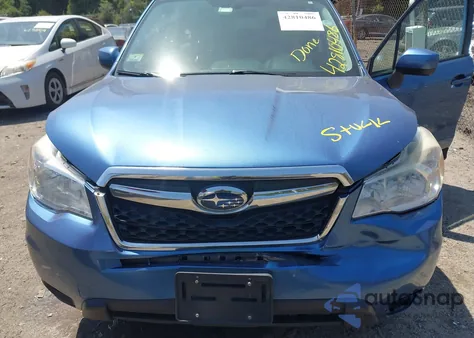 2015 Subaru Forester 2.5I Premium from USA, damaged, VIN JF2SJADC0FH530982